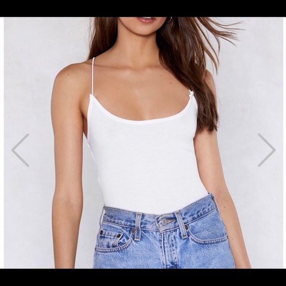 Nasty gal backless tie bodysuit - Picture 2 of 2